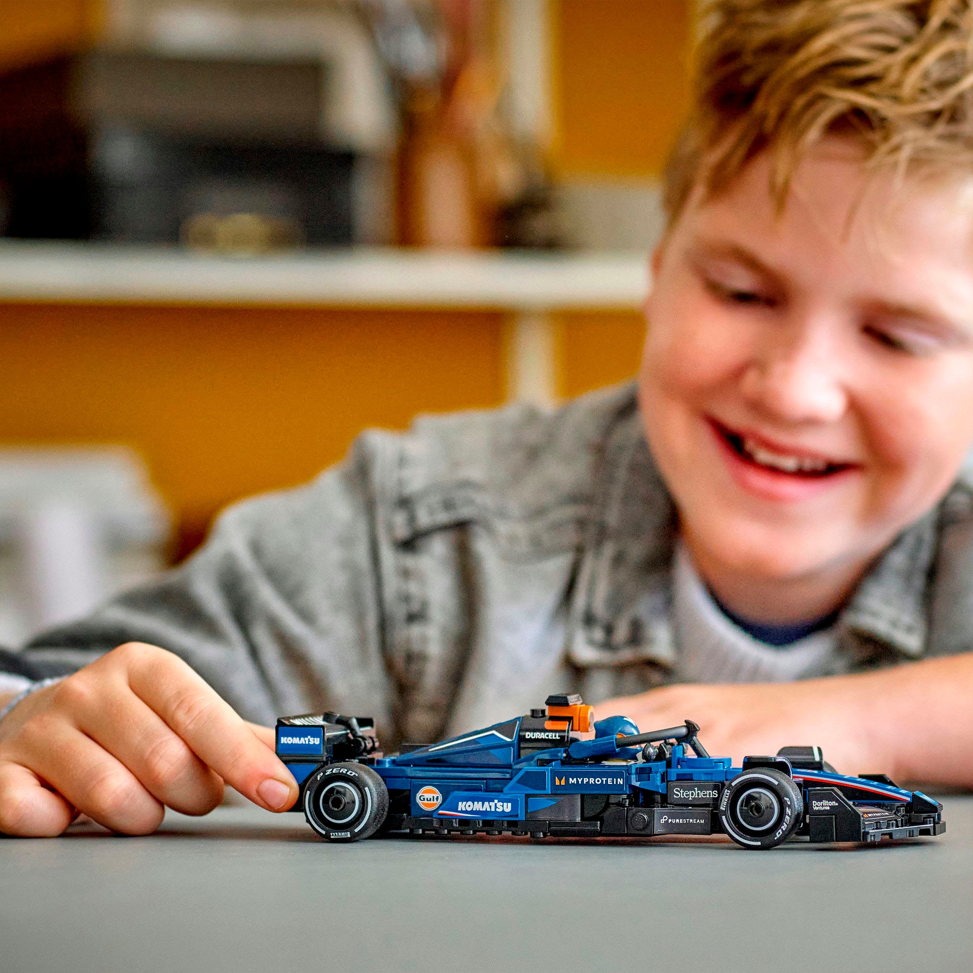 LEGO® Konstruktionsspielsteine »Williams Racing FW46 F1® Rennauto (77249), LEGO® Speed Champions« Made in Europe