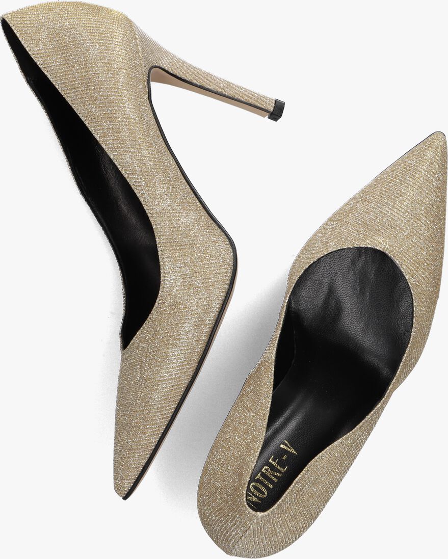 NOTRE-V gouden notre-v pumps 17501