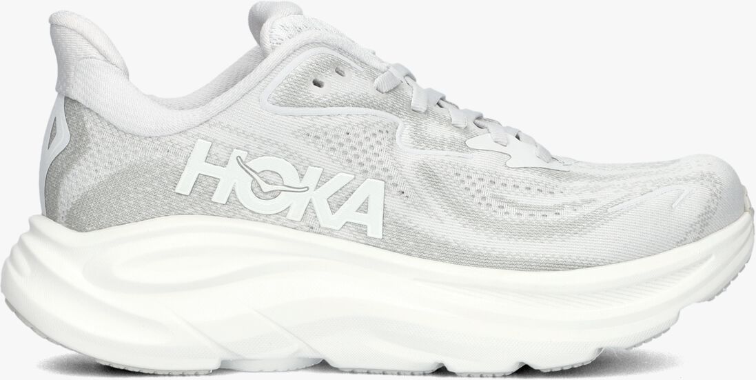 grijze hoka lage sneakers clifton 10
