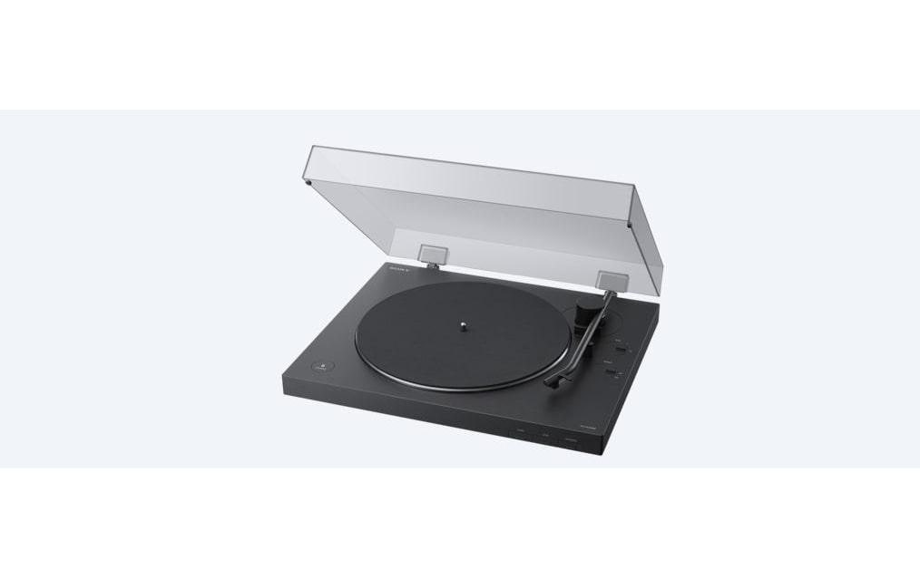 Plattenspieler mit Bluetooth PS-LX310BT Schwarz<br>Echter Vinyl-Sound. Neue kabellose Freiheit.
