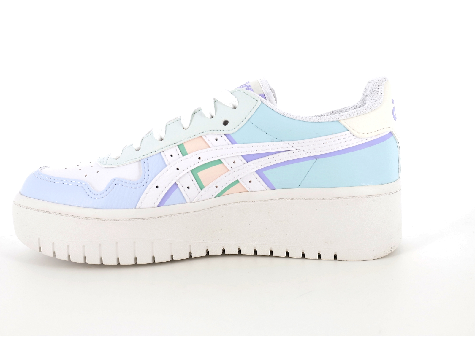 Asics-JAPAN S PF Cuir Multi Bleu