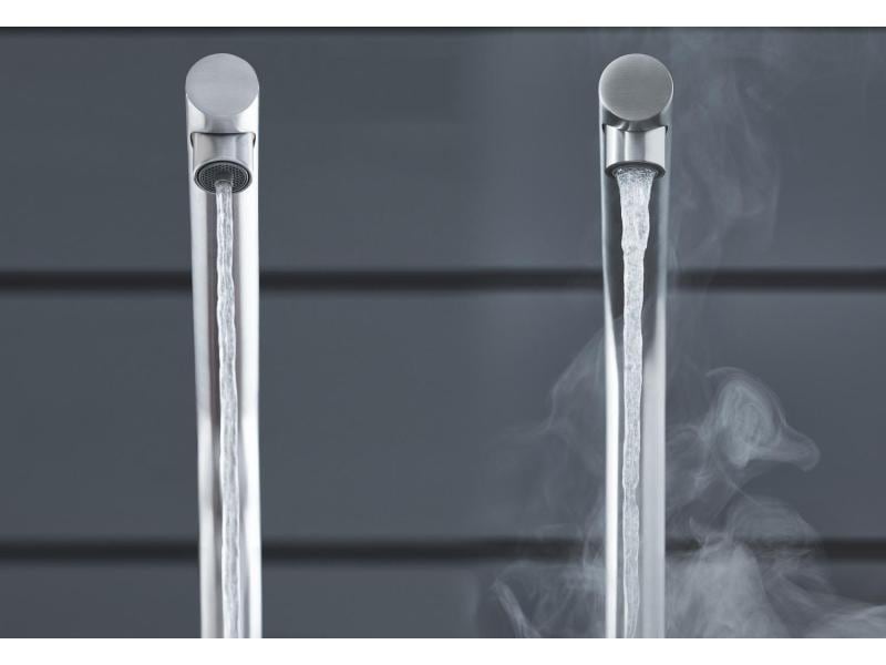 GROHE Küchenarmatur Blue Home L-Auslauf, Starter Kit, Super Die frischste Wasserquellen