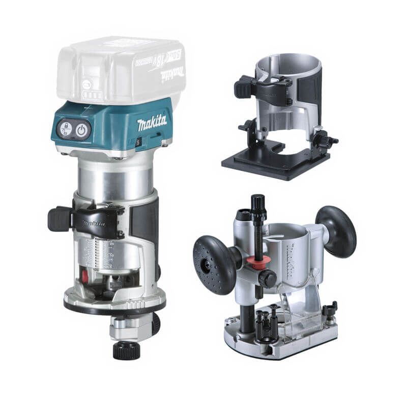 Makita DRT50ZJX2 18V Li-ion accu boven-/kantenfrees body in Mbox