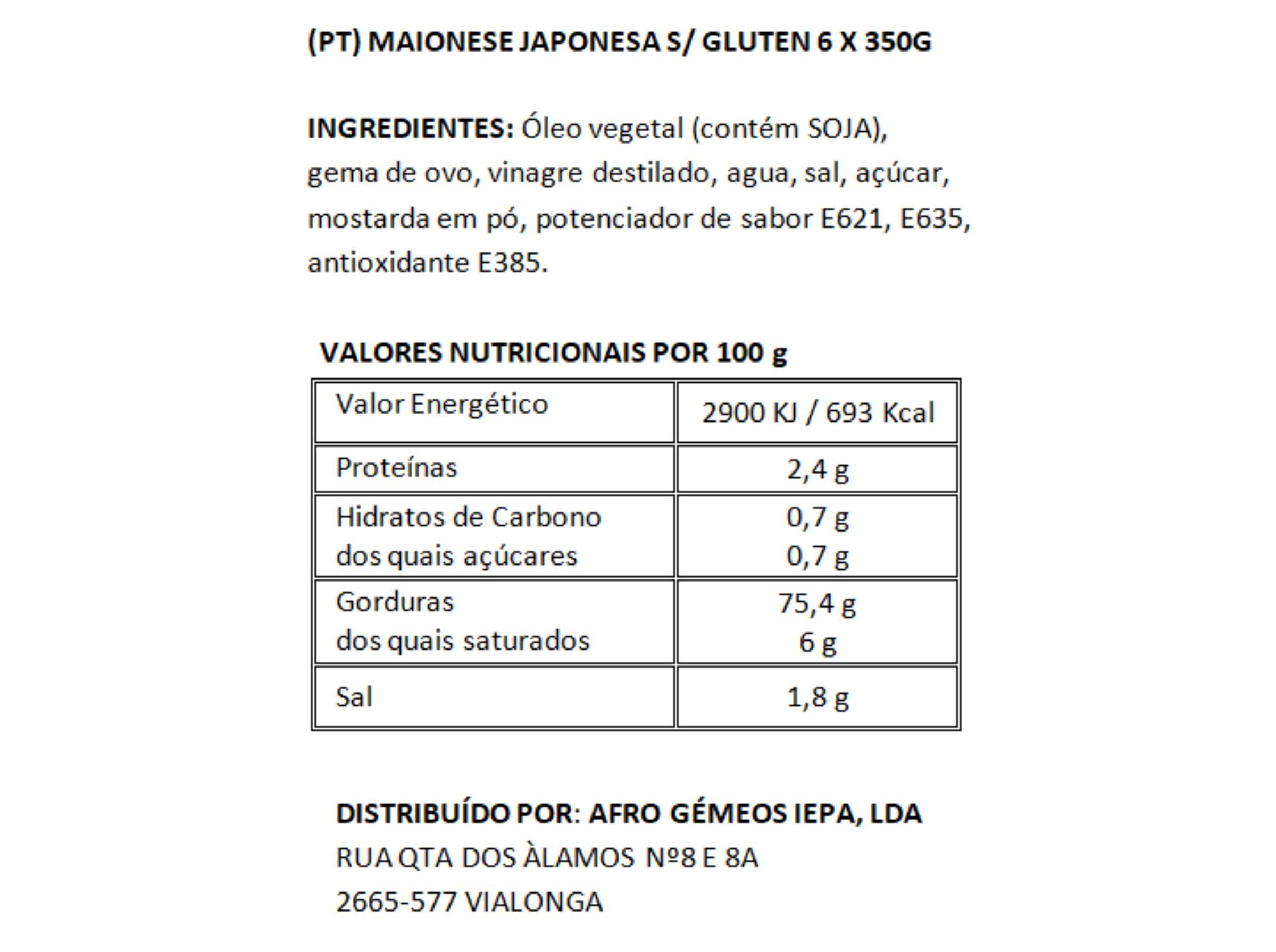 MAIONESE JAPONESA KEWPIE 350G