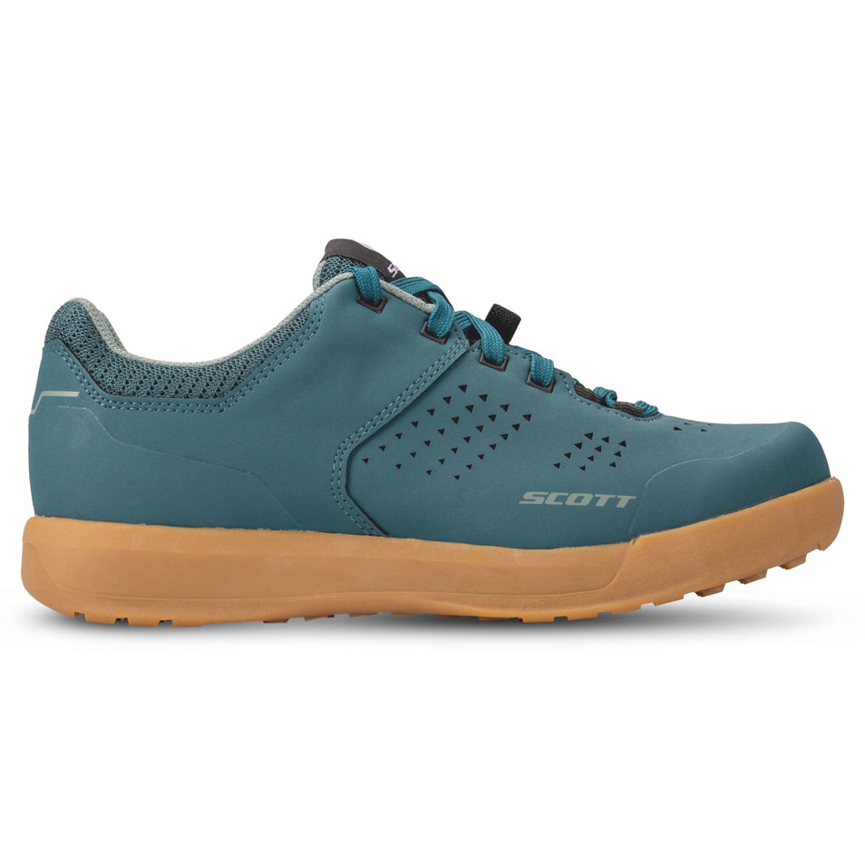 Scott SHR-Alp MTB Cykelsko Til Kvinder Flat Petrol Blue/Mint