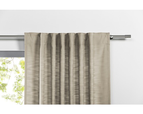 Gordijn met gordijnband, balans beige, 135x245 cm