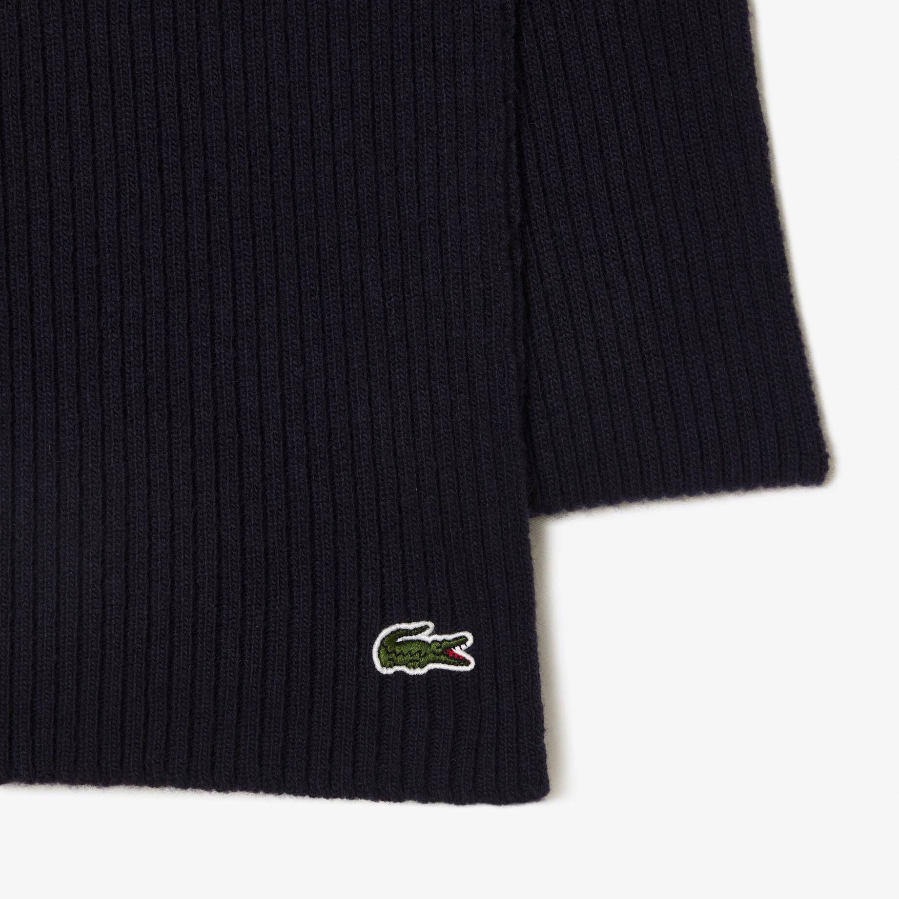 Lacoste| Strickschal aus Wolle