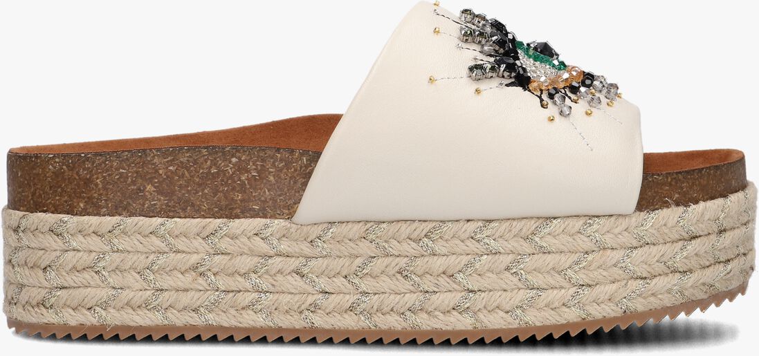 KURT GEIGER LONDON beige kurt geiger london slippers kensington eye flatform