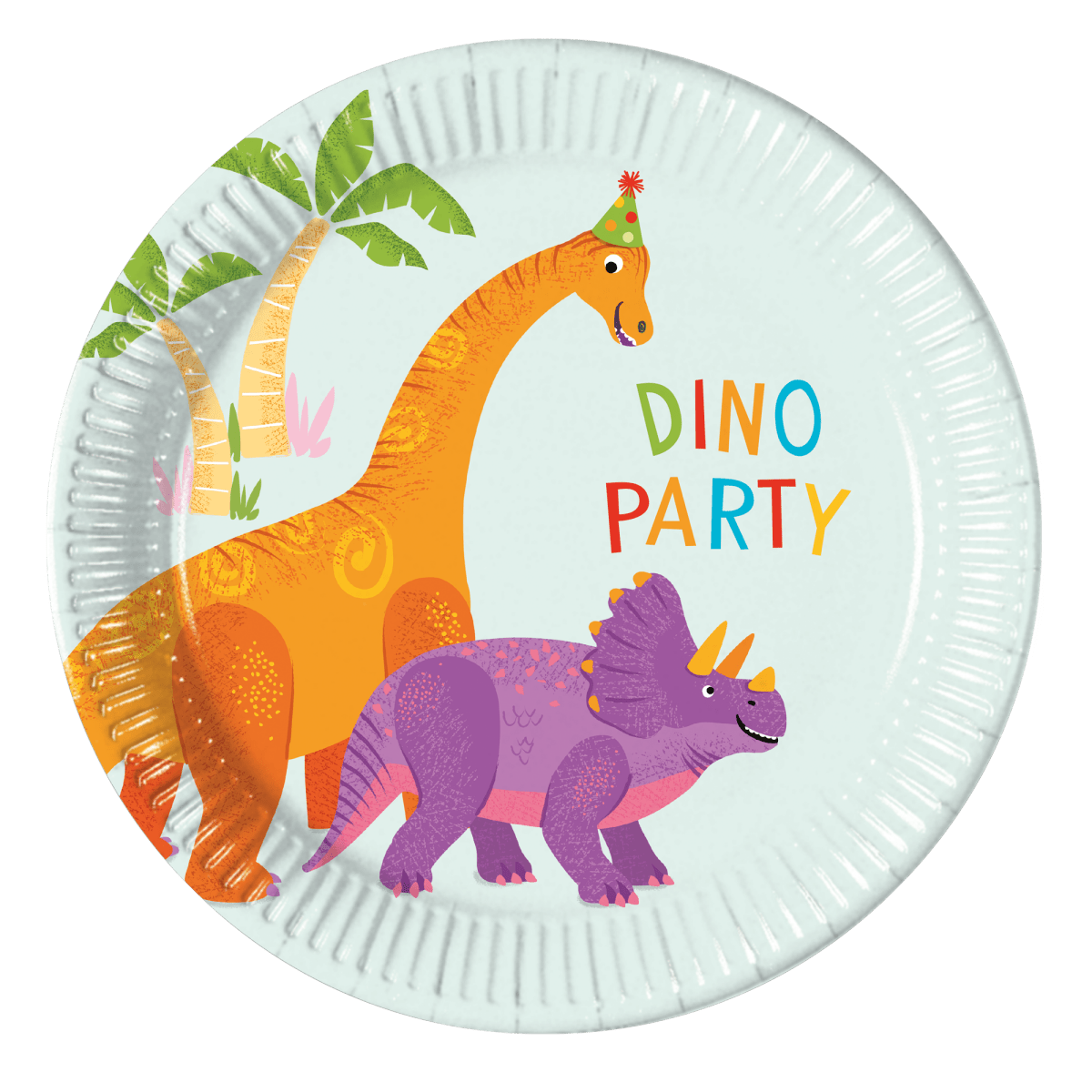 Dino Borden Dino Party 20cm 8st