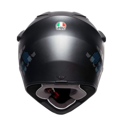 Casque AGV AX9 - ANTARTICA - Noir / Bleu