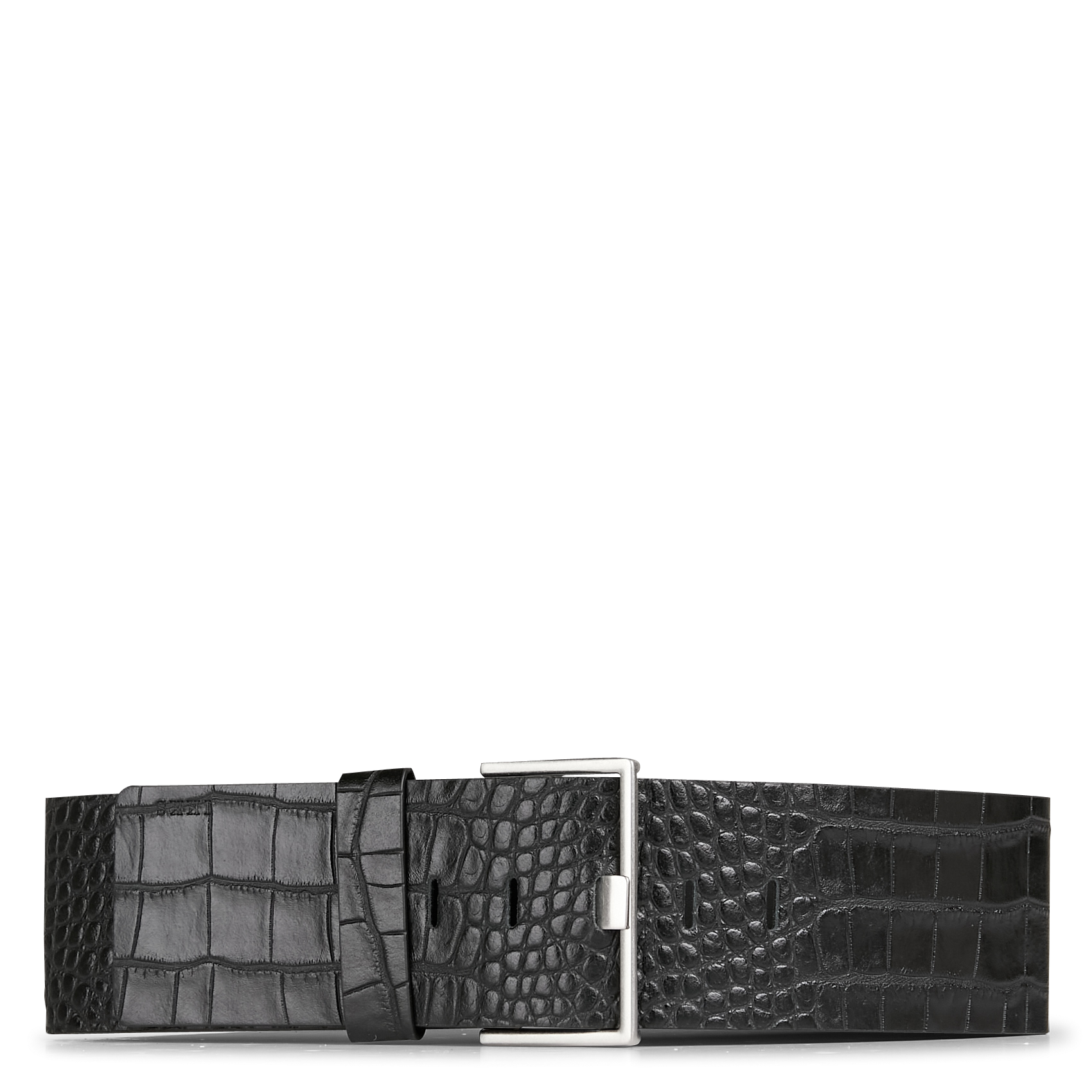 Ceinture en cuir | Noir