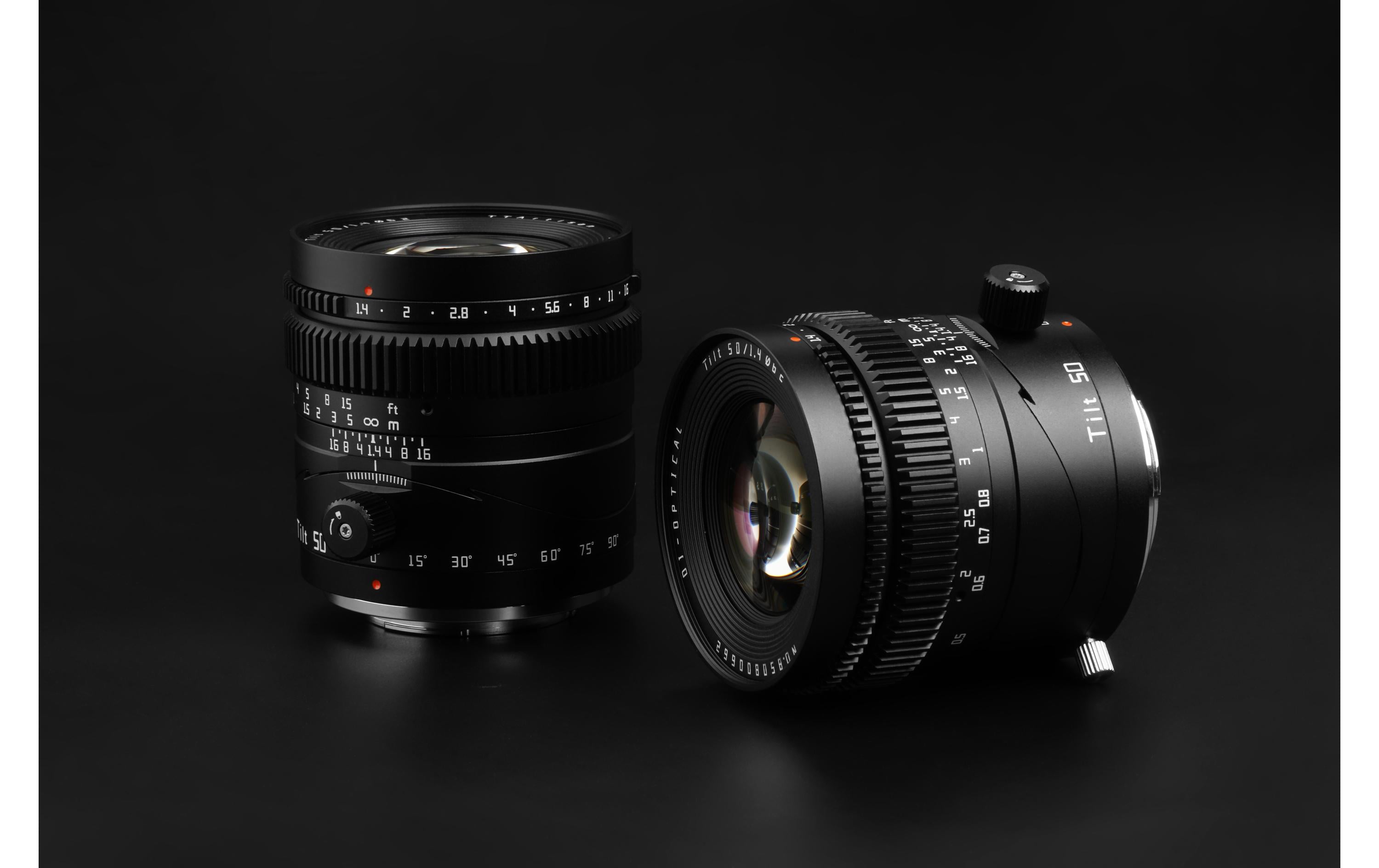 Festbrennweite Tilt 50mm F/1.4 – Sony E-Mount<br>Festbrennweitenobjektiv mit erweiterter Fokussteuerung
