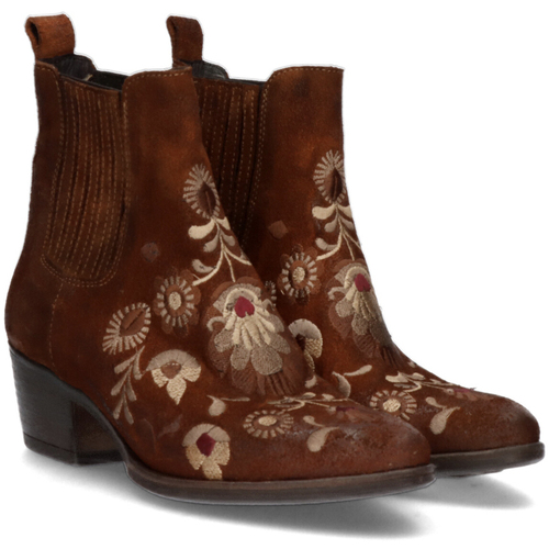 Exé Shoes - BOTÍN COWBOY BELA-620 CUERO MARRÓN