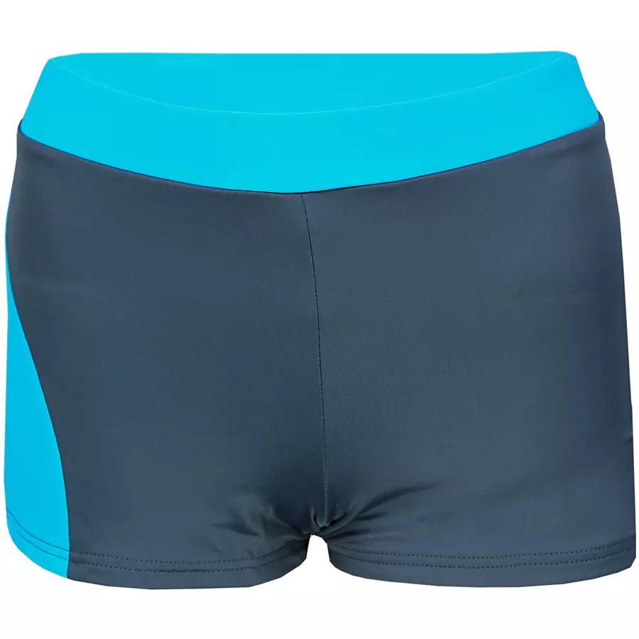 Aquarti Mädchen Sport Bikini - Racerback Bustier & Badehose grautürkis