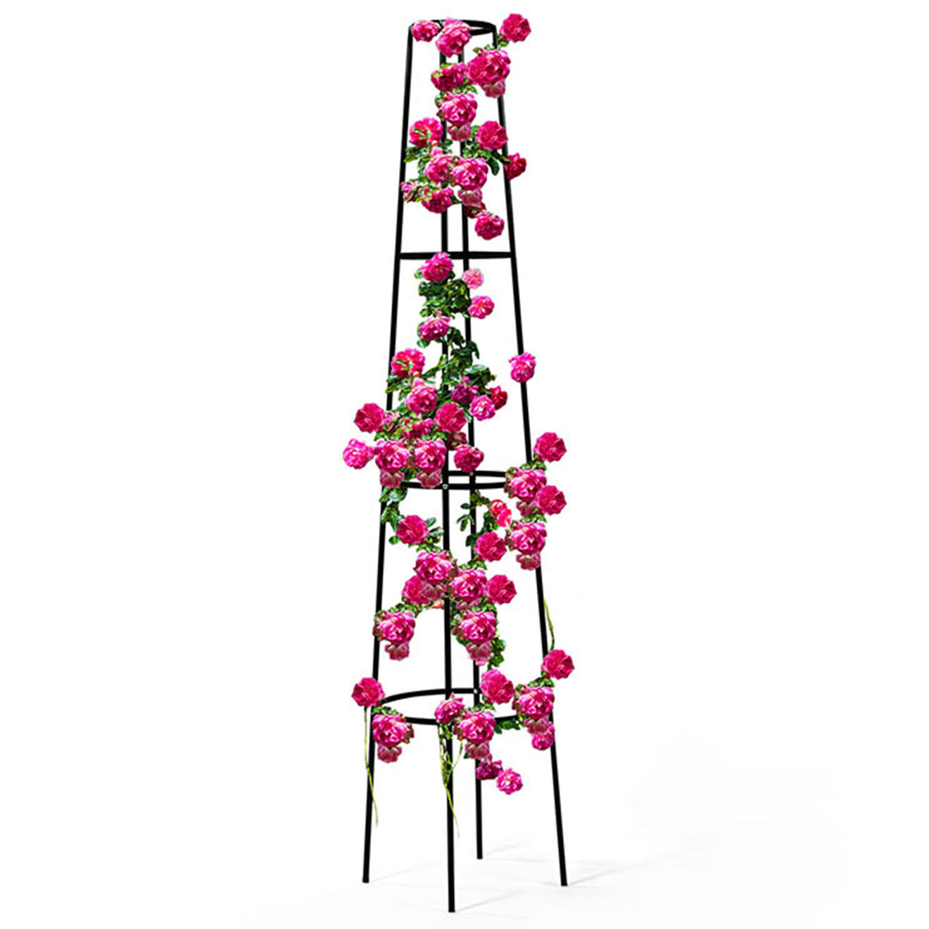 Pratik Garden Tuteur rosier vert  -  46x19x200 cm