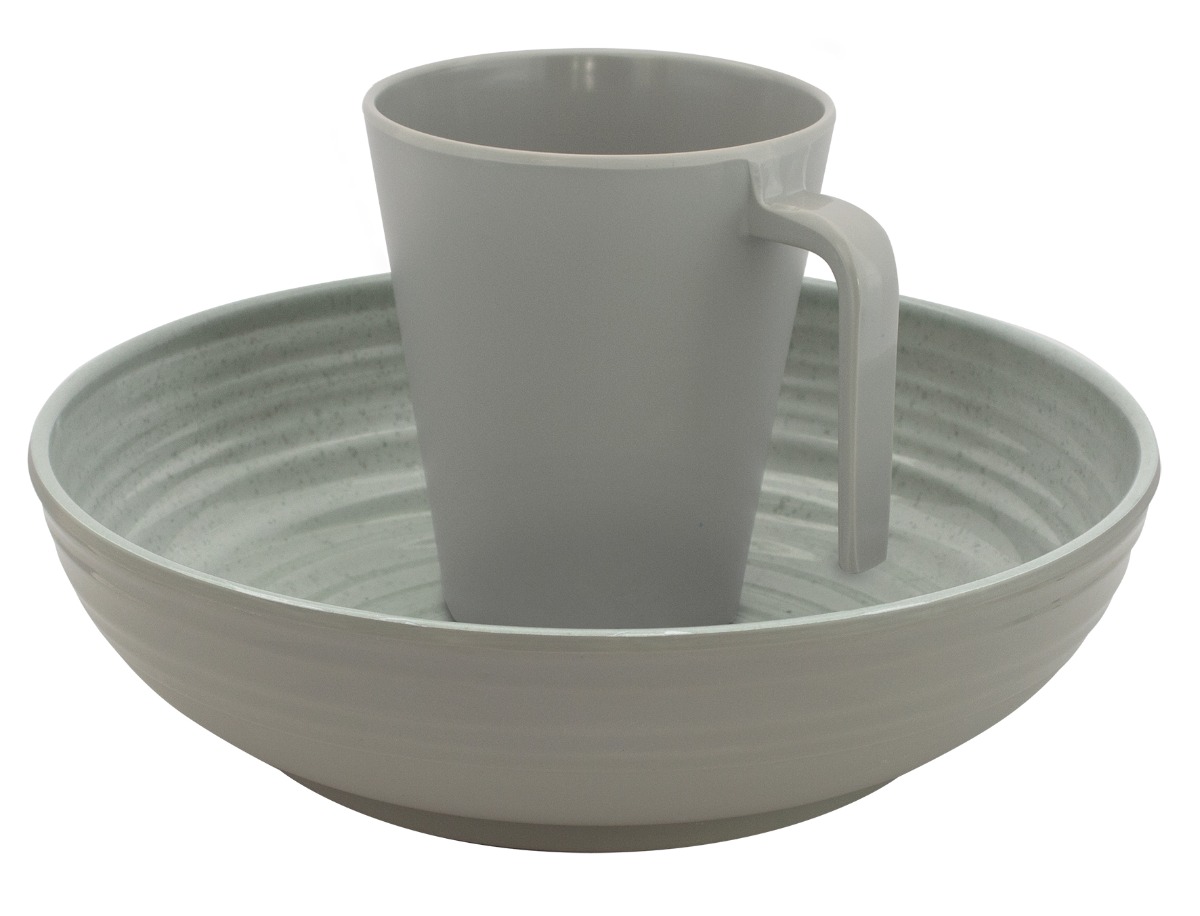 Eurotrail Altea melamine 16 delig tafelservies