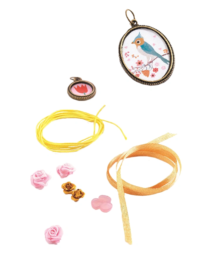 Bastel-Set PERLEN & BLUMEN in bunt