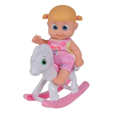 Simba Bouncin Babies Little Bonny mit Schaukelpferd