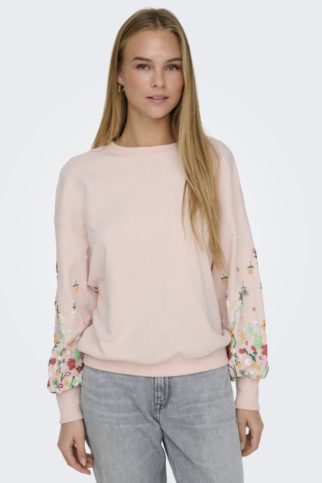 Only roze dames sweater