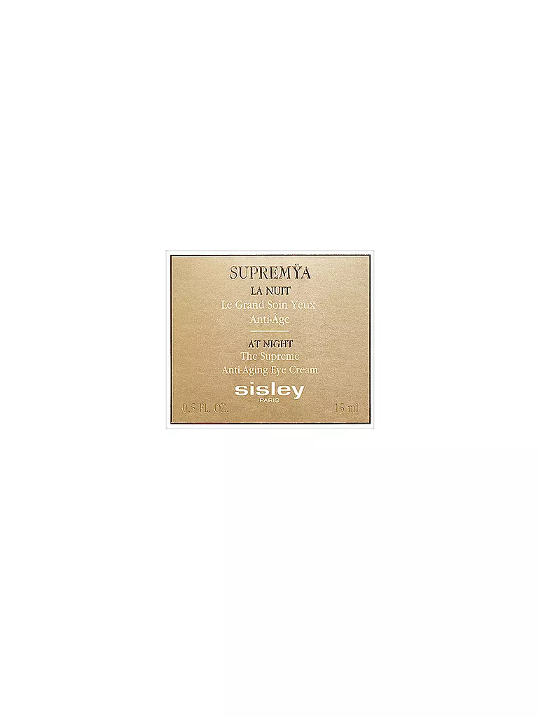 SISLEY Augencreme - Supremÿa Le Grand Soin Yeux Anti-Âge 15ml keine Farbe