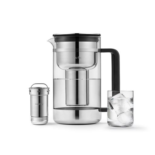Aarke Vandfilterkande, Steel, 1,6 L