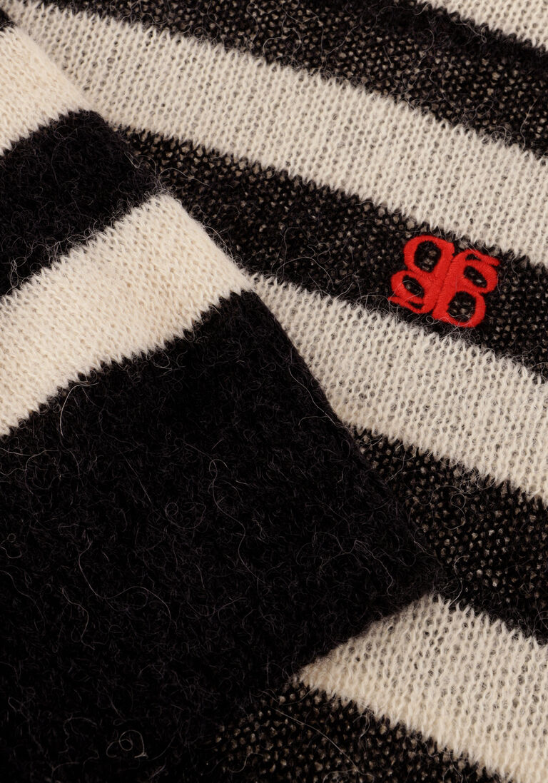 multi dante6 trui ariama stripe  striped sweater