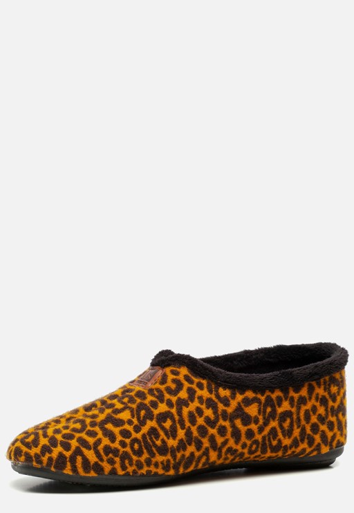 Nortenas Pantoffels luipaard Textiel 270214