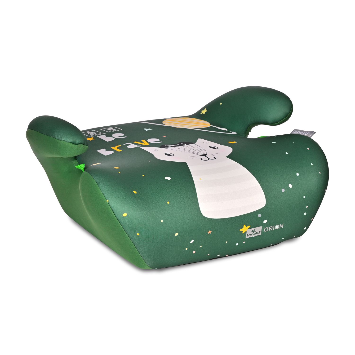 Lorelli Kindersitzerhöhung i-Size Orion (125-150cm) Boostersitz, Bezug waschbar grün