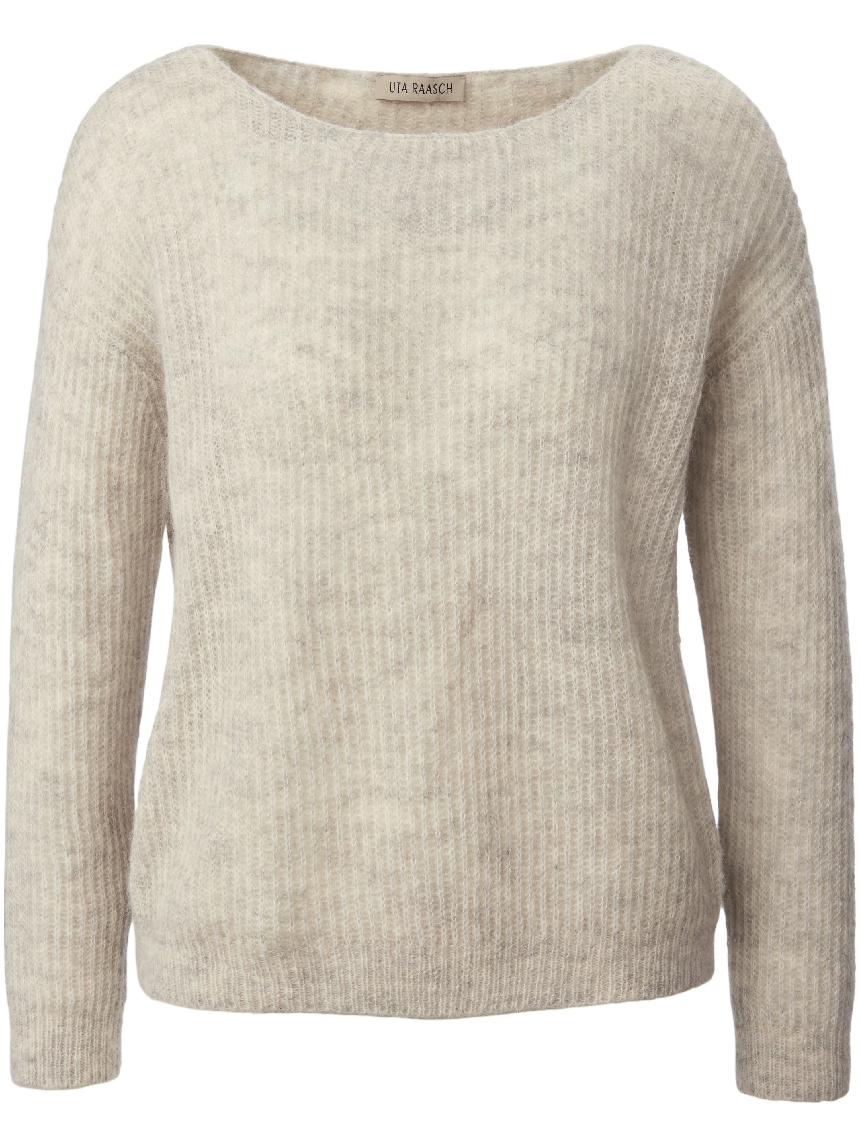 Pullover mit U-Boot-­Ausschnitt