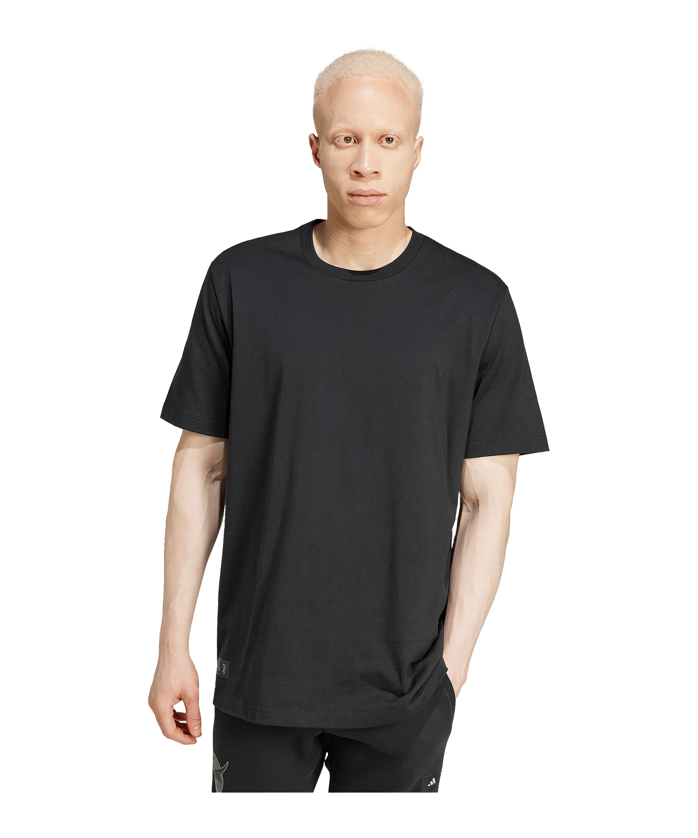adidas Juventus Turin NASA T-Shirt Schwarz