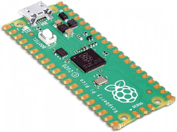 Raspberry Pi Pico - Utviklingsbrett - Raspberry Pi RP2040 / 133 MHz - RAM 264 KB - Flash 2 MB