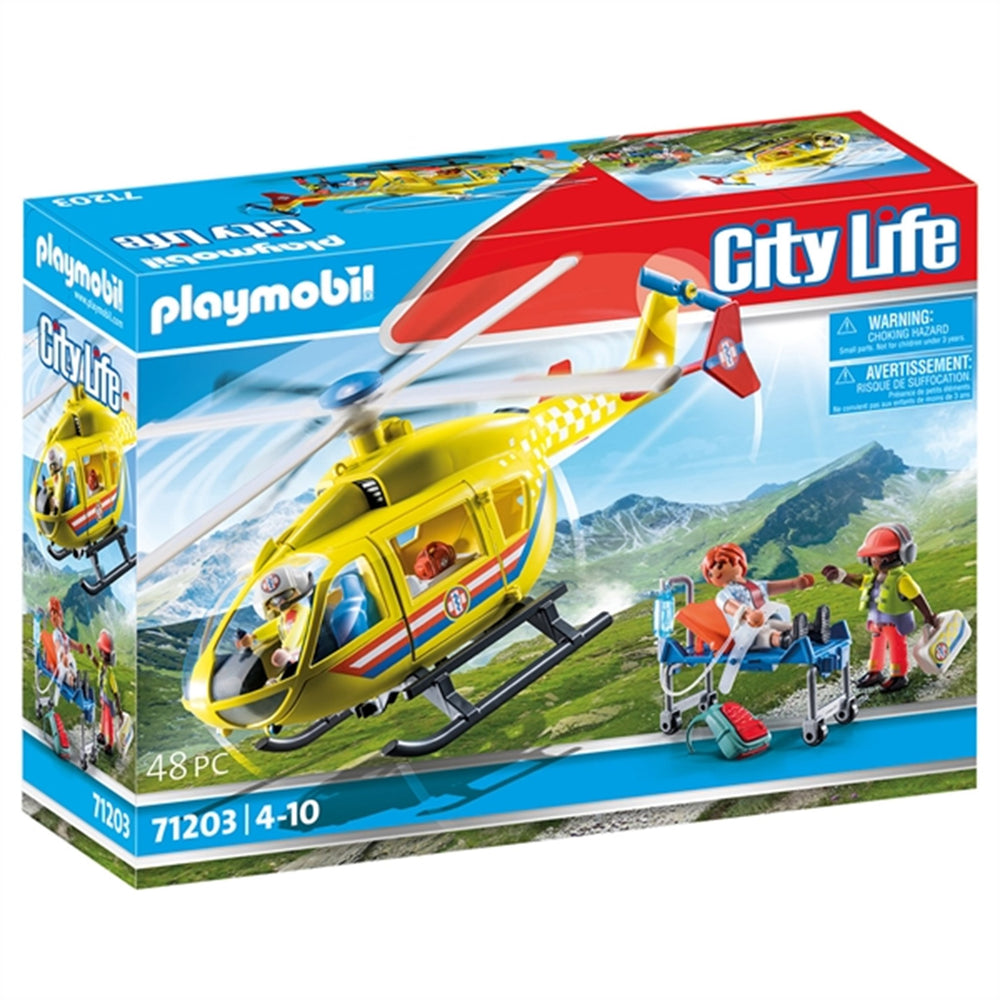 Køb Playmobil® City Life - Redningshelikopter | Luksusbaby