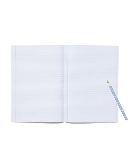 cahier ligné 25.5x18