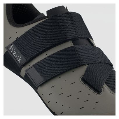 Chaussures Gravel Fizik Terra Powerstrap X4 Mud Caramel / Vert