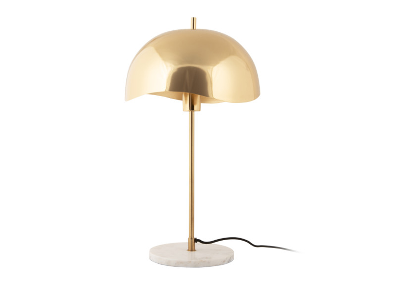Table Lamp Waved Dome LM2125LB Soft brown