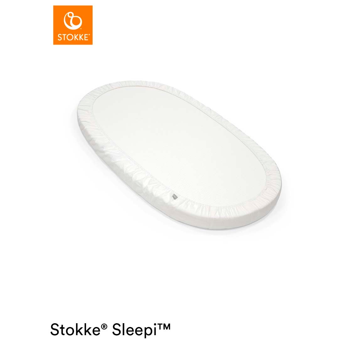 Stokke sleepi bed hoeslaken wit