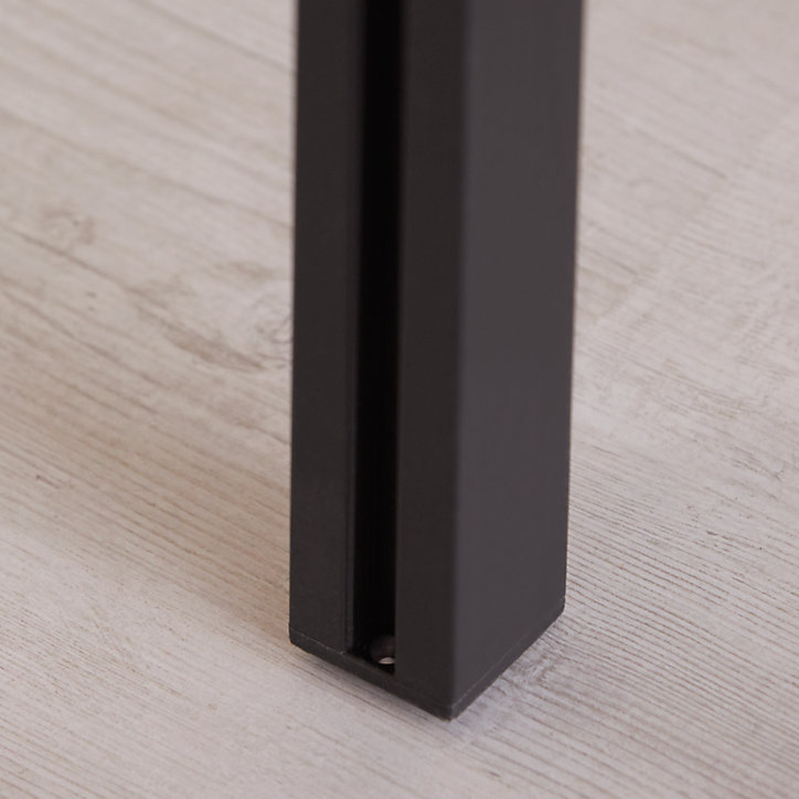Extension poteau Alara noir h.37,5 cm
