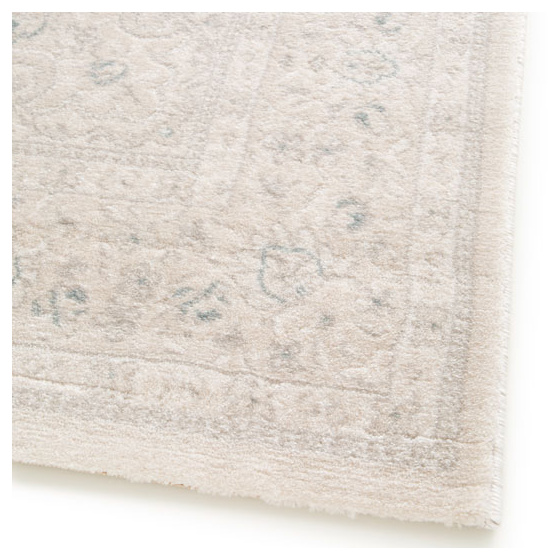 Tapis à motif floral oriental - médina - écru - 160 x 230 cm