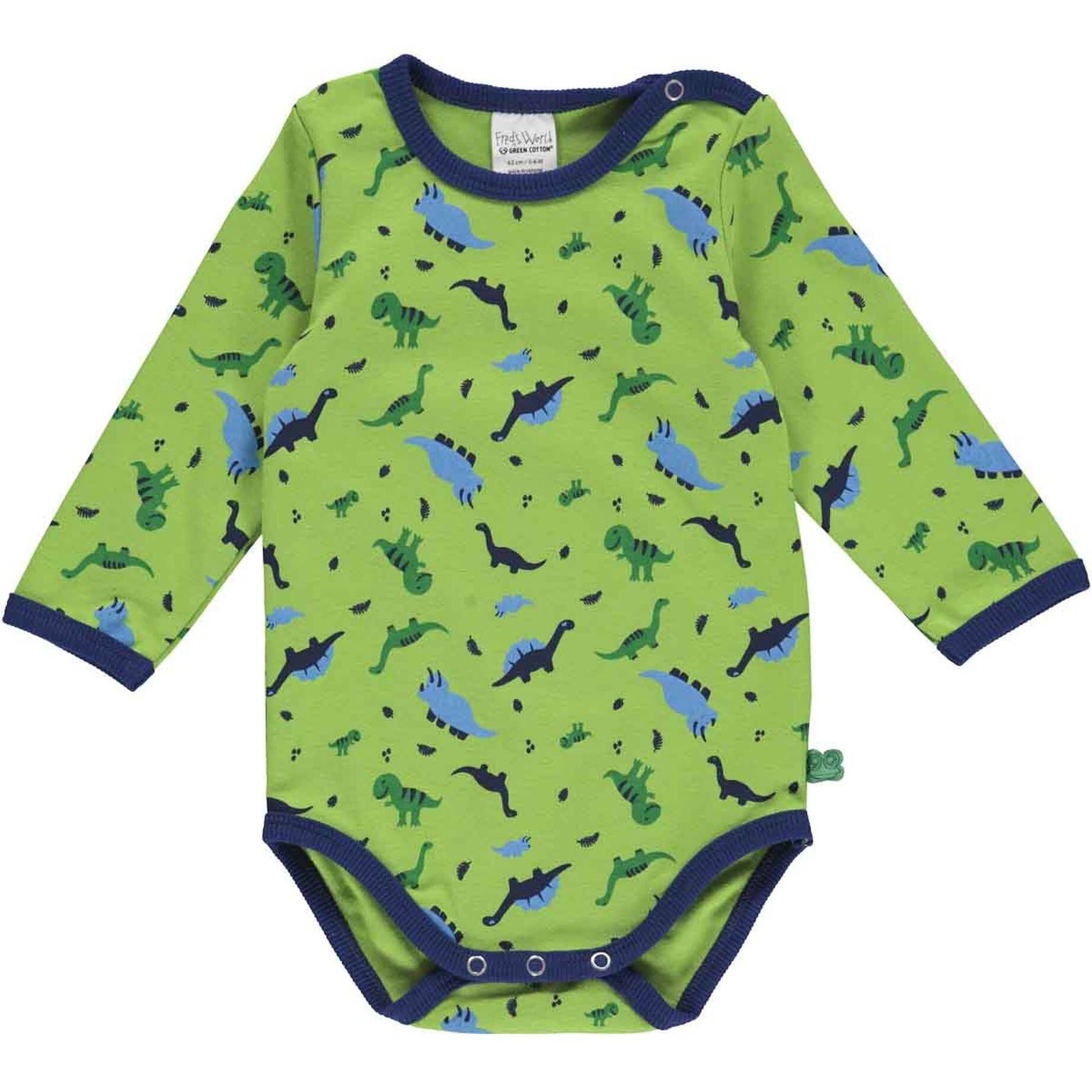 Fred's World by Green Cotton| Jungen Langarmbody