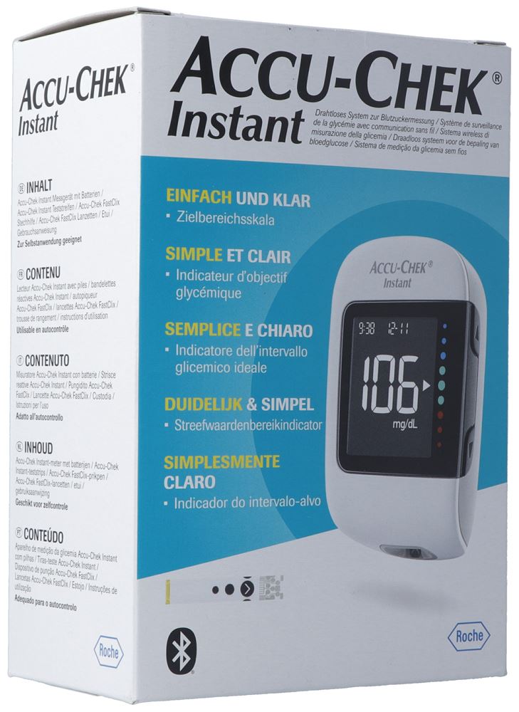 ACCU-CHEK Instant Set<br>1 Stück, mg/dl inklusive 1x10 Tests