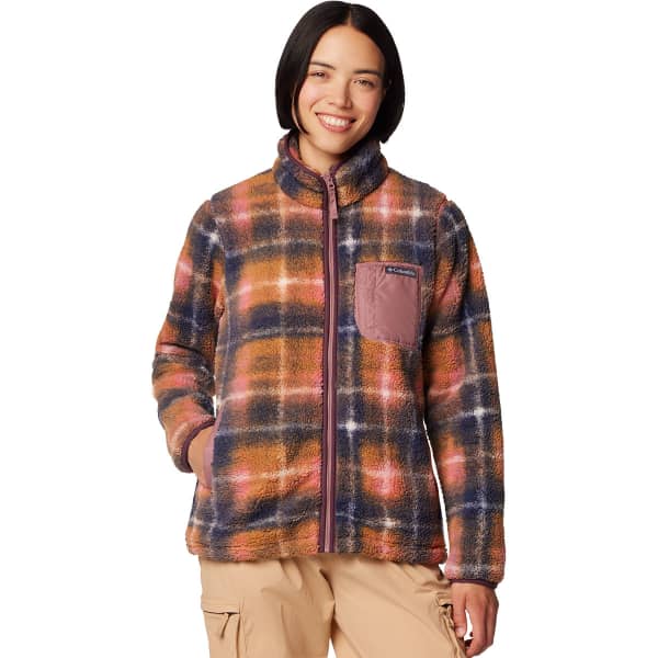 Veste polaire COLUMBIA WEST BEND PRINT FULL ZIP II W FIG OMBLUR