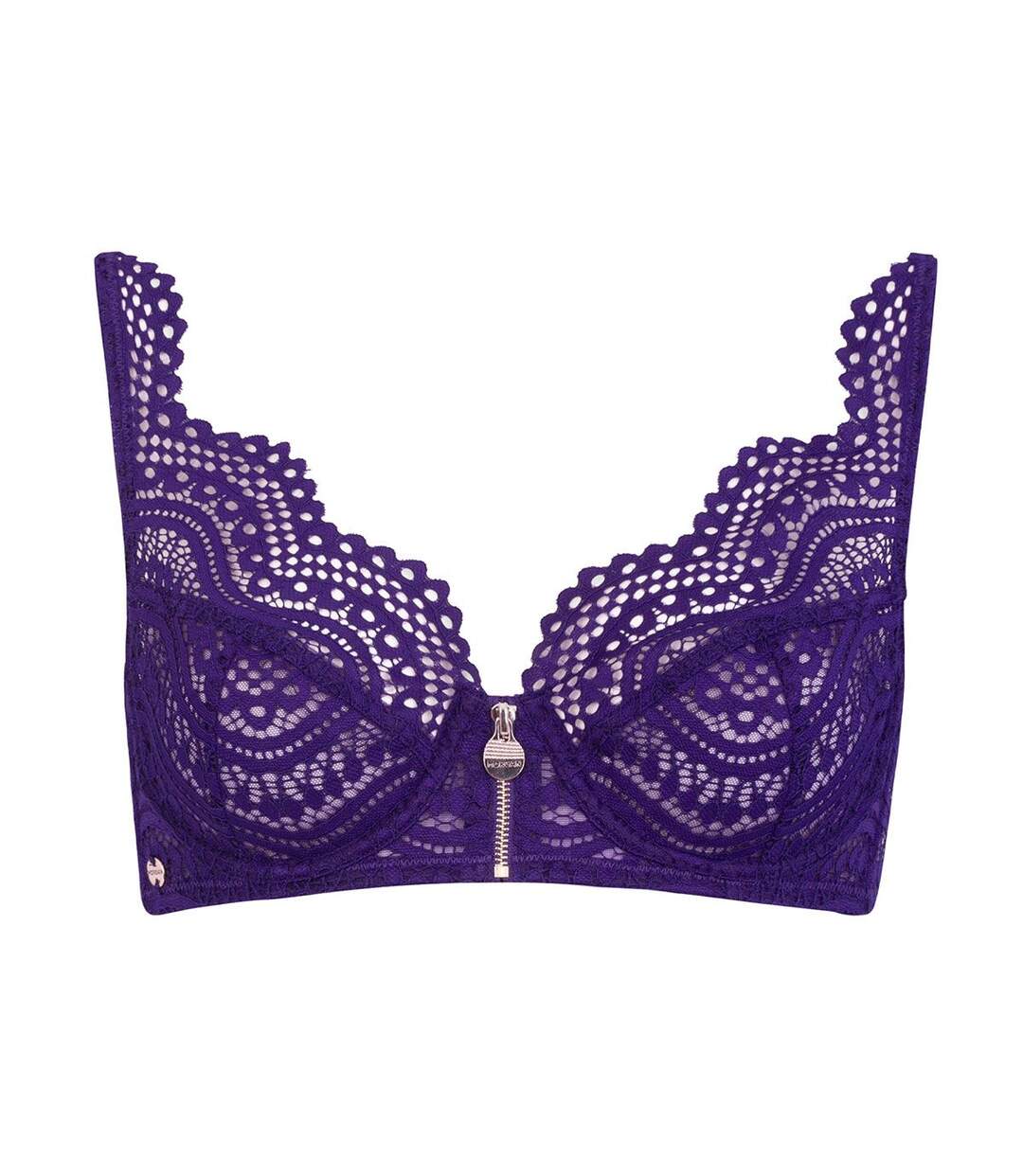 Soutien-gorge corbeille prune Linn