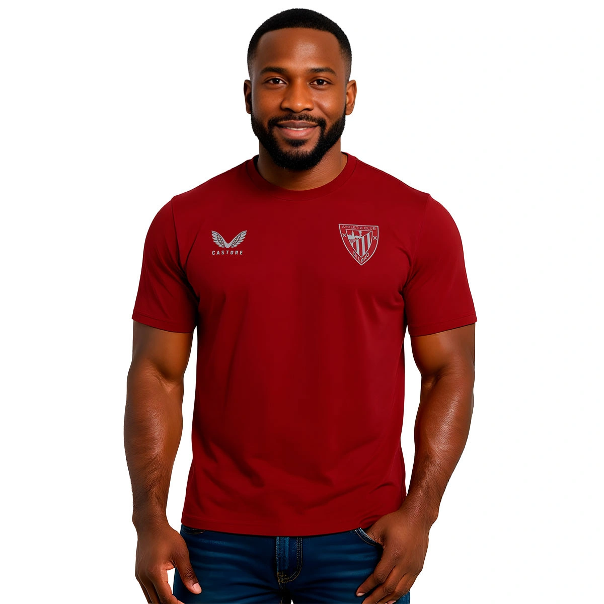 T-Shirt Castore Athletic Club Bilbao Fanswear 2025-2026