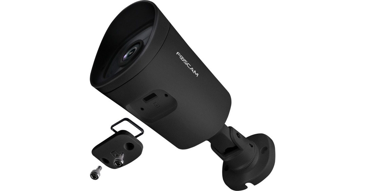FoscamG4EP PoE 4.0 megapixel buitencamera  (Zwart, PoE, 4.0 Megapixel)