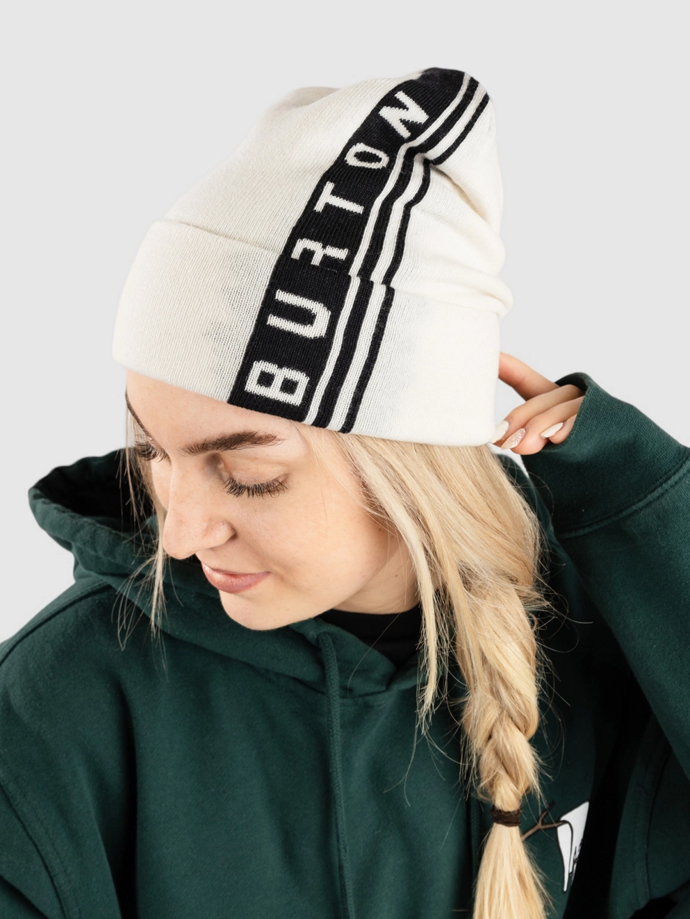Burton Partylap Beanie stout white