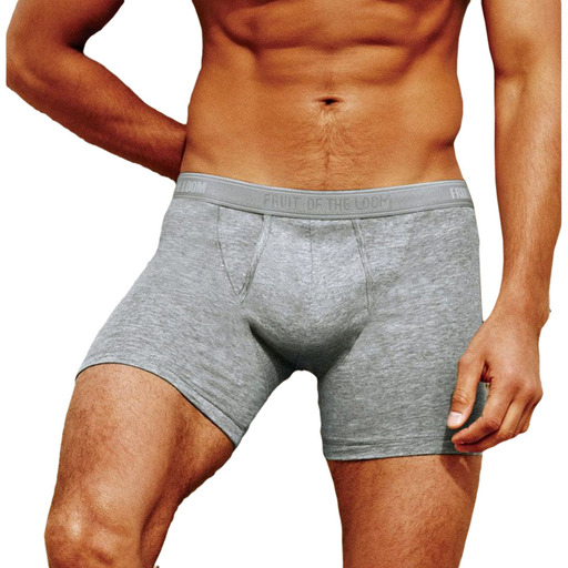 Calzoncillos Boxer Modelo Classic (pack De 2). Fruit Of The Loom (gris Claro
