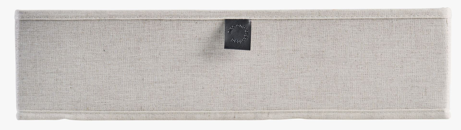 Organiseringsboks lys natur - 28x14x11 cm