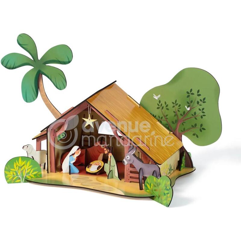 Puzzle Decor, Crèche de Noël - Multicolore