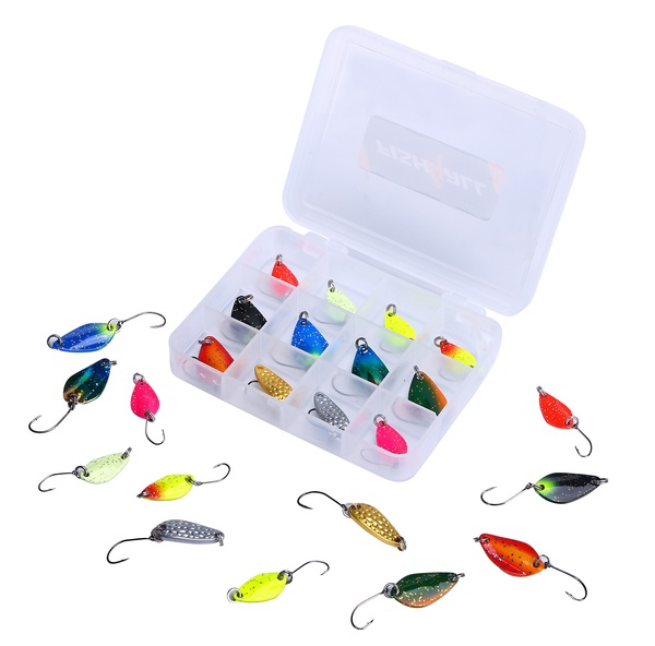Fish4all Boîte de cuillères à truite 1.2g-2.5g (12pcs)