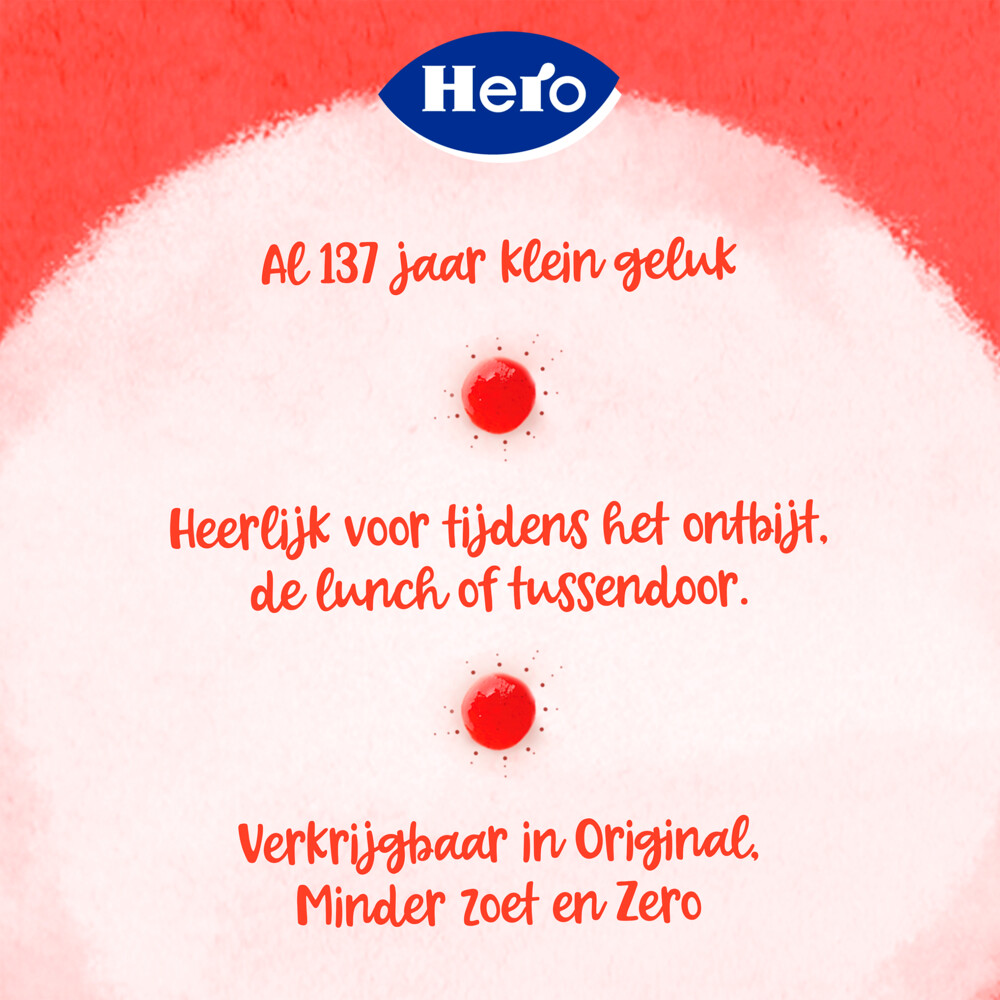Hero Jam Aardbeien600 gr